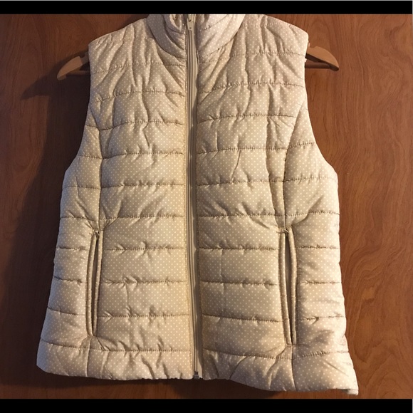 Anne Taylor Loft Polka Dot Vest - Picture 3 of 5